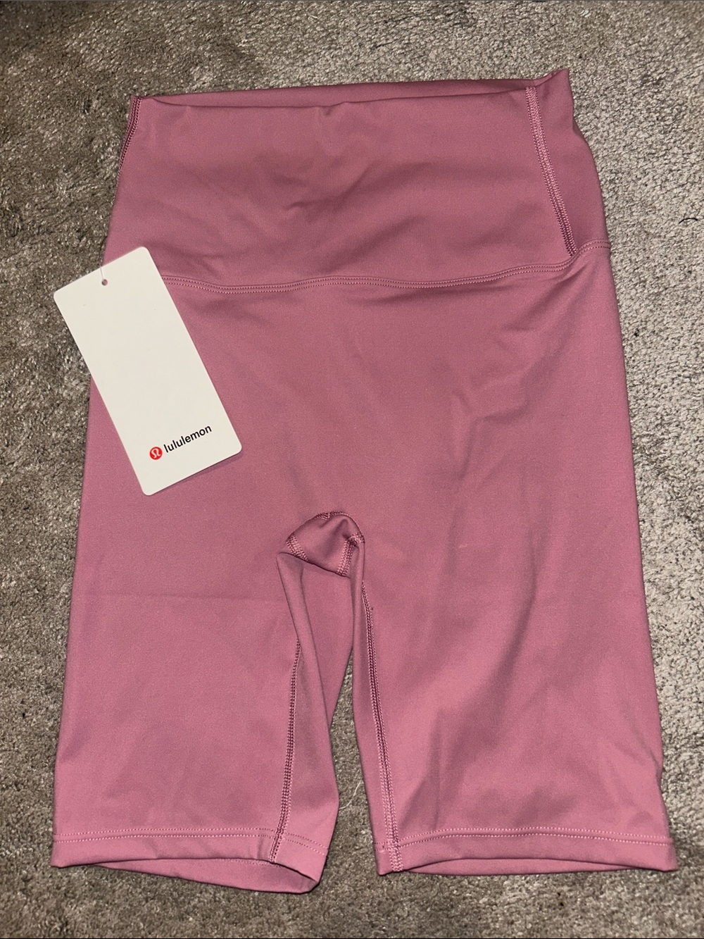 lululemon athletica High-Rise Rose-Mauve Bike Shorts